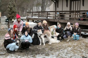 Group photo of Girl Scout Troop 3072