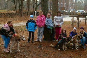 Group photo of Girl Scout Troop 840