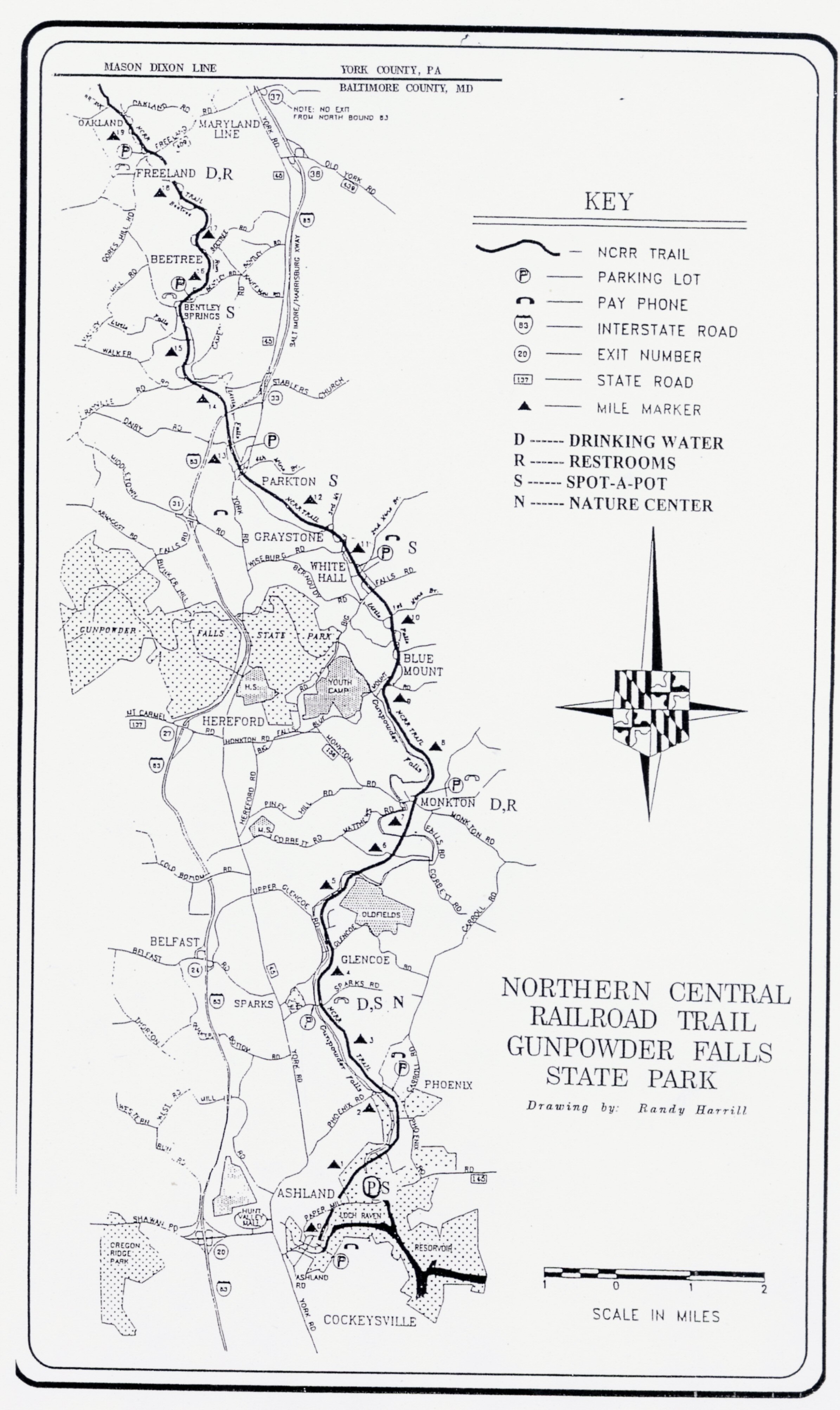 NCR Gunpowder Map 